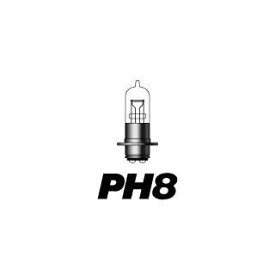 M&H バイクビーム PH8（12V 35/36.5W） 車検対応品 カラー：S2スーパーゴースト6000 9AS6K エム＆エイチ ヘッドライト・バルブ バイク 汎用
