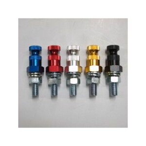 シージーシー M8×30 ウィンカーアルミ取付ボルト(2本入) 汎用 カラー 赤 21580