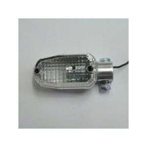 シージーシー 250型ウィンカーランプ2個セット 汎用 ボディカラー メッキ レンズカラー ホワイト 60061