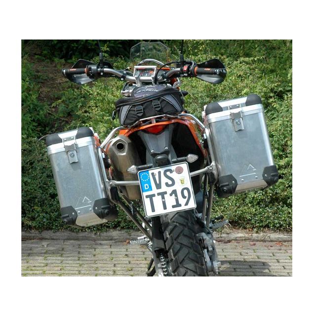 正式的TOURATECH ZEGA-PROパニアシステム 31＋38L KTM690エンデューロ  tt_01-052-3301-0 ツアラテック ツーリング用バッグ バイク