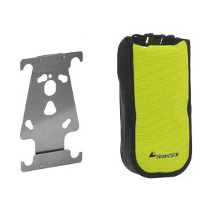 ツアラテック ZEGA Pro アルミパニアケース 専用オプション品 ORTLIEBドライバッグ S 【ハイビジビリティーイエロー】アダプタープレート付属 tt_01-050-0841-0