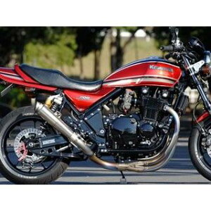 ナイトロレーシング 4in1 手曲げチタンEXマフラー UPタイプ コニカルチタンサイレンサー V-2 カットオイルパン無 ゼファー1100 サイレンサーサイズ 300mm EX-08NHBTUKT3-V2