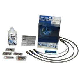 スウェッジライン フロントホース＆クラッチホース セット CB1300SF ホースエンド ステンレス ホースカラー クリア STW133