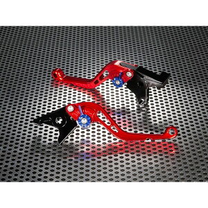 ユーカナヤ スタンダードタイプ ショートアルミビレットレバーセット TMAX レバー レッド アジャスター レッド YA009-068-0205-05