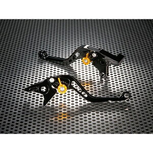 ユーカナヤ スタンダードタイプ ショートアルミビレットレバーセット Ninja H2R Ninja H2 レバー ブラック アジャスター オレンジ KA069-003-0201-08
