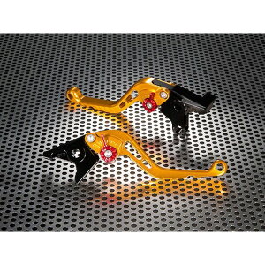 ユーカナヤ スタンダードタイプ ショートアルミビレットレバーセット Ninja H2R Ninja H2 レバー ゴールド アジャスター ゴールド KA069-003-0202-02