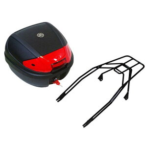 ワールドウォーク エストレヤ用 リアキャリア リアボックスセット エストレヤ 容量 30リッター wca-26-hwb30