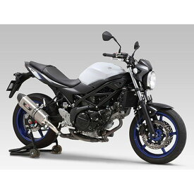 正規品／YOSHIMURA Slip-On R-77J サイクロン EXPORT SPEC 政府認証 サイレンサー：SMS（メタルマジックカバー/ステンレスエンドタイプ） 110-169-5V20 ヨシムラ マフラー本体 バイク SV650