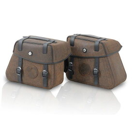 ヘプコ＆ベッカー 牛本革サイドバック「RUGGED/ラッグド Slim」 カラー ブラウン 620-350-0008