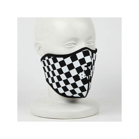 正規品／RIDEZ NEO FACEMASK タイプ：CHECKER（ホワイト） RFM05 ライズ その他アパレル バイク