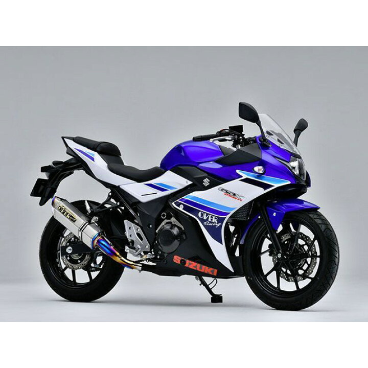 素晴らしい オーバーレーシング GSX250R TT-Formula RS フルチタン スリップオンマフラー OVER RACING バイク OVER(オーヴァー) バイク カスタムマフラー TT-Formula RS フルチタン S O CBR250RR スリップオン・サイレンサー