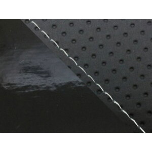 グロンドマン CBR1000RR(SC57) 国産シートカバー 張替 エンボス黒&エナメル黒 CBR1000RR 仕様 透明ステッチ 適合 シングル(フロント側) GH5574HC855S0