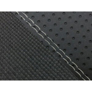 グロンドマン CBR1000RR(SC57) 国産シートカバー 張替 エンボス黒&スベラーヌ黒 CBR1000RR 仕様 透明ダブルステッチ 適合 ダブル(リア側) GH5575HC846SW0