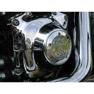 ミスミエンジニアリング タイマーカバー ルート66 ハーレー カラー アルミ タイプ 2穴(タテ)