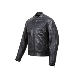 デグナー 13WJ-1C メンズレザージャケット（ブラック） サイズ L 13WJ-1C