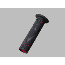 正規品／PROGRIP ＃838 X-SLIM スーパーバイクグリップ エンド貫通 カラー：ブラック/レッド 98152 プログリップ グリップ関連パーツ バイク 汎用