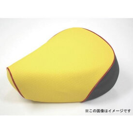 グロンドマン ジャイロX（TD01） 国産シートカバー エンボスイエロー ジャイロX タイプ 被せ 仕様 赤パイピング GR52HC250P40