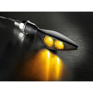 ケラーマン micro Rhombus Dark/マイクロ ローンバス ダーク(マットブラック) 汎用 仕様 右前 & 左後 KM148-150