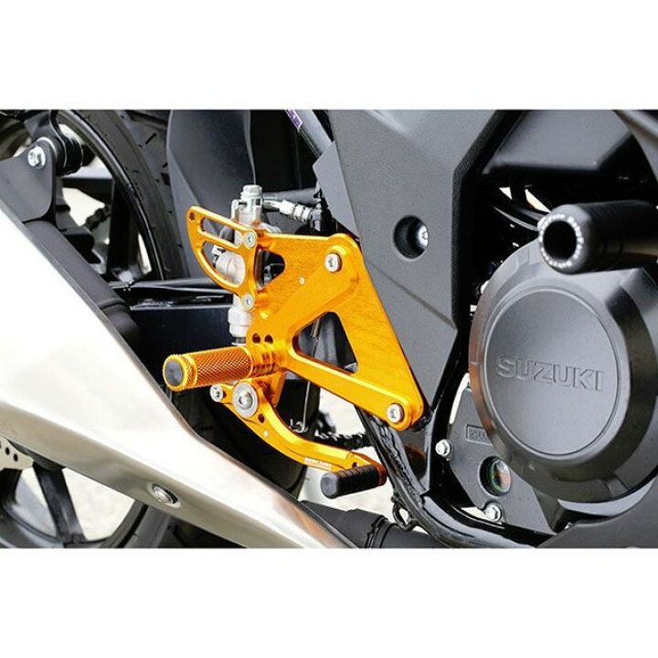 楽天市場】ベビーフェイス バックステップキット GSX250R カラー 