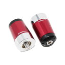 SPEEDRA ヘビーウェイトハンドルバーエンドスライダー ロングタイプ カラー レッド ABEBL02RD