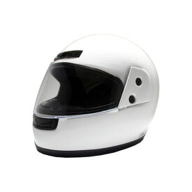 【メーカー直送】ビー＆ビー フルフェイスヘルメット（ホワイト） BB100