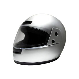 【メーカー直送】ビー＆ビー フルフェイスヘルメット（シルバー） BB100