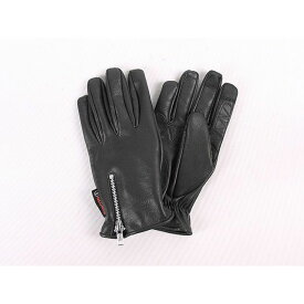 デグナー TG-47i スマホ対応 山羊革ツーリンググローブ（ブラック） サイズ M TG-47i-BK