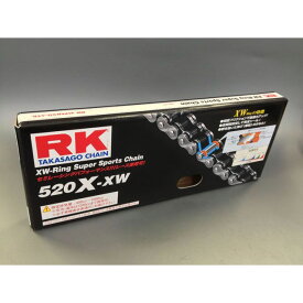 rk-japan ストリート用チェーン 520X-XW（スチール） リンク数：110L 520XXW110L アールケー・ジャパン チェーン関連パーツ バイク 汎用