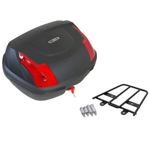ワールドウォーク PCX(2BL-JF81) PCX150(2BK-KF30)用リアキャリア リアボックスセット PCX PCX150 容量 48リッター wca-32-hwb48