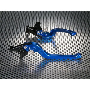 ユーカナヤ Rタイプ 可倒式 アルミ削り出しビレットレバー(レバーカラー:ブルー) CBR1000RR FIREBLADE カラー 調整アジャスター:グリーン HO019-014-0704-07