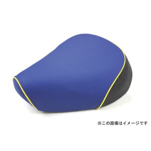 グロンドマン PCX125 国産シートカバー エンボスブルー PCX125 タイプ 張替 仕様 黄パイピング 型式 初期/EPSエンジン GH213HC260P100