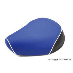 グロンドマン PCX125 国産シートカバー エンボスブルー PCX125 タイプ 張替 仕様 白パイピング 型式 JF56 GH214HC260P20