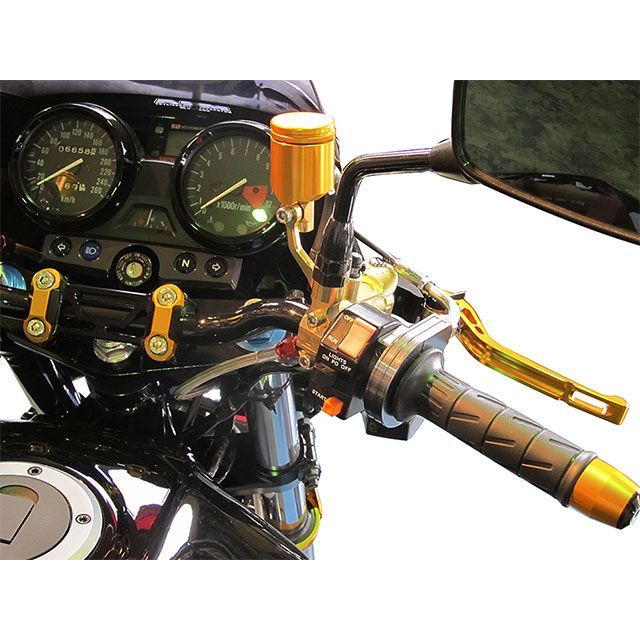 U-KANAYA Z900RS レバー GPタイプ アルミ削り出しビレットショートレバー（レバーカラー：オレンジ）  カラー：調整アジャスター：レッド ユーカナヤ バイク モトメガネ 
