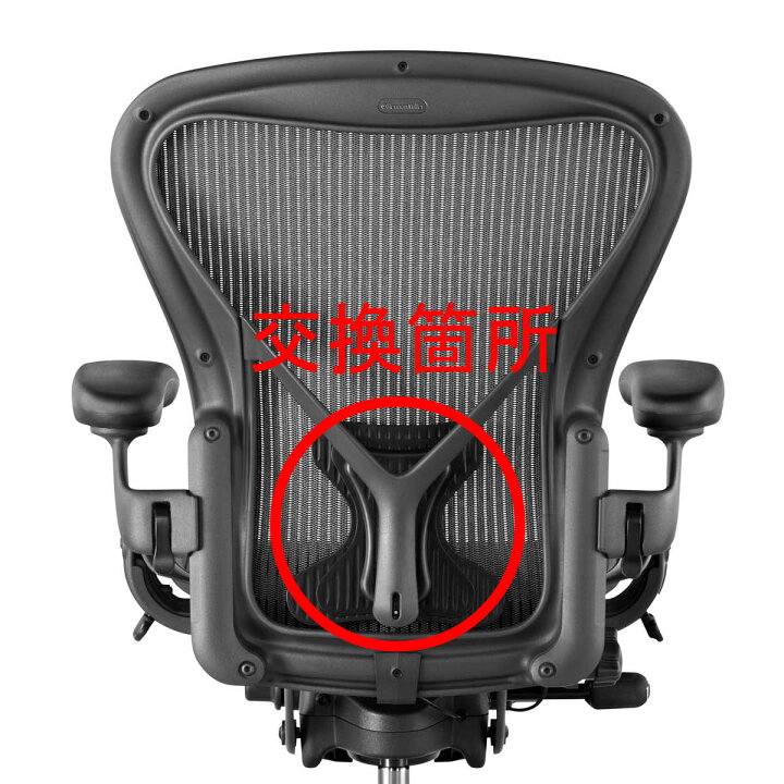楽天市場】ハーマンミラー アーロンチェア専用 ポスチャーフィット 