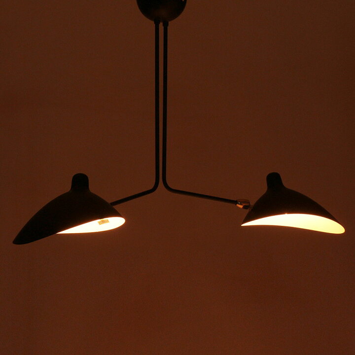 楽天市場】セルジュ・ムーユ ペンダントライト StP2 （ストレート2灯  