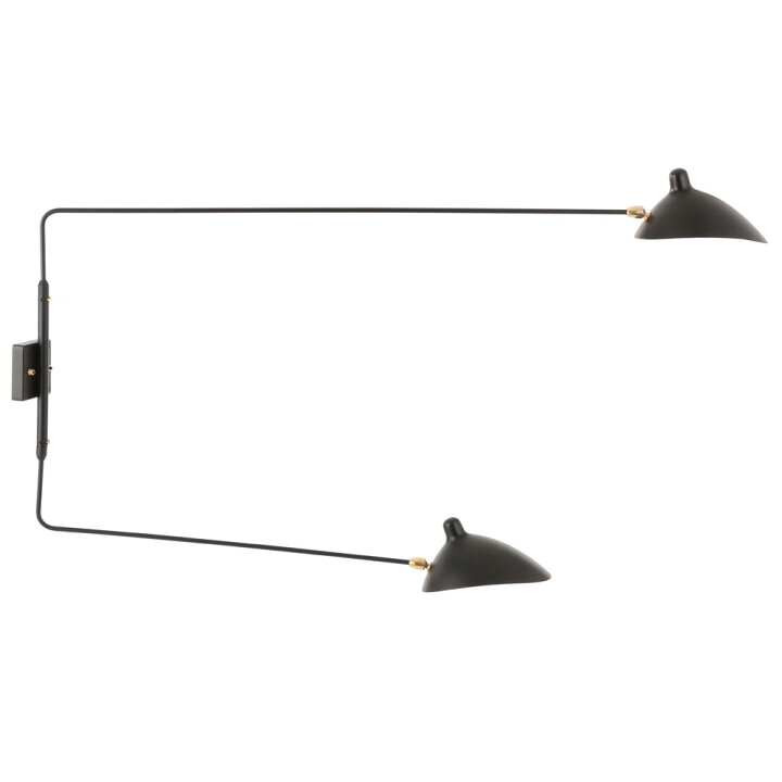 楽天市場】セルジュ・ムーユ ウォールランプ StW2（ストレート2灯  