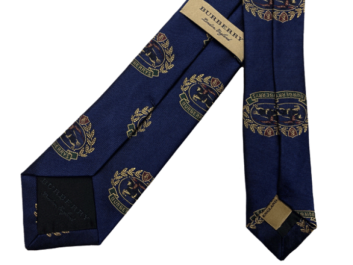 ■バーバリーロンドン　ネクタイ　BURBERRY　LONDON　ホースロゴ黒×紫 楽天市場】バーバリー ロンドン ネクタイ BURBERRY LONDON