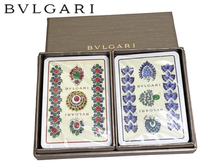 楽天市場】BVLGARI ブルガリ トランプ ブルガリ ロゴ入り