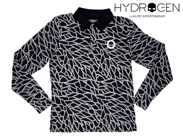 楽天市場】ハイドロゲン ポロシャツ HYDROGEN G00112 BLACK