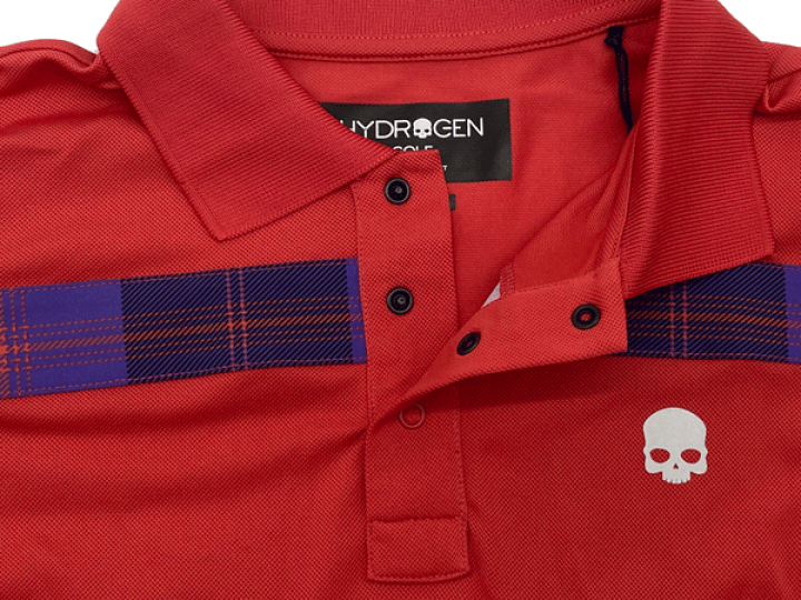 新品タグ付き未使用　HYDROGEN GOLF ハイドロゲンゴルフ　ポロシャツ HYDROGEN (ハイドロゲン) ゴルフウェア(トップス) メンズ SIZE L