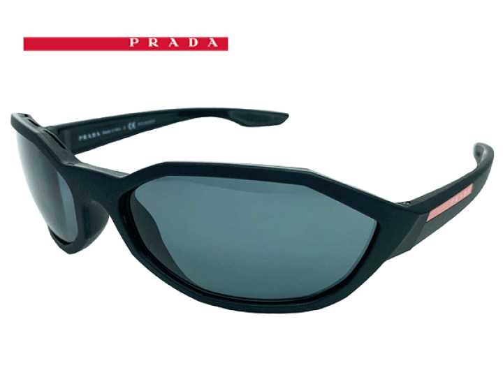 楽天市場 プラダ Prada Sps04u F1bo F05z1 Nero リネア ロッサ ロゴ入り ネロ ブラック系 レンズ ブラック フレーム スポーツ サングラス Prada Sport プラダスポーツ プラスポ ペルレイ