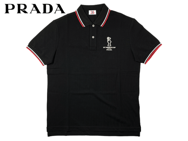 楽天市場】プラダ ポロシャツ PRADA AUJ004 NERO 第36回