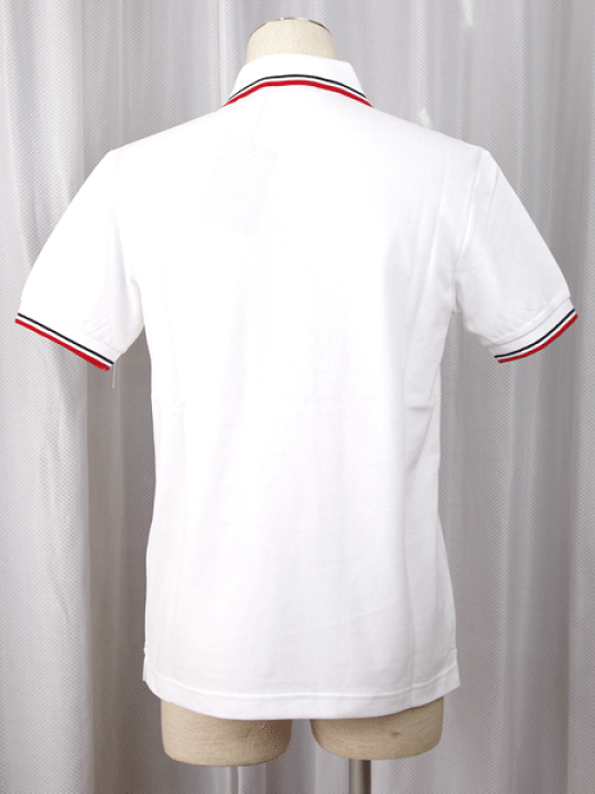 楽天市場】プラダ ポロシャツ PRADA SJJ887 BIANCO ロゴタグ付き 襟袖 