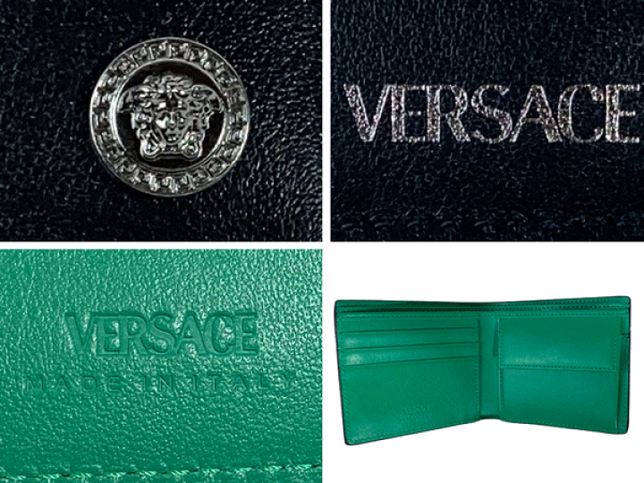 楽天市場】ヴェルサーチ 二つ折り財布 VERSACE 1006117 1A02150