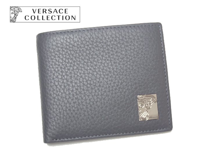 楽天市場】ヴェルサーチ コレクション 二つ折り財布 VERSACE