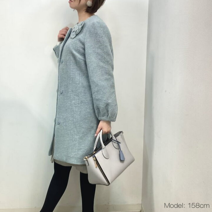 楽天市場】コート レディース 冬 きれいめ ミドル丈 Aライン  