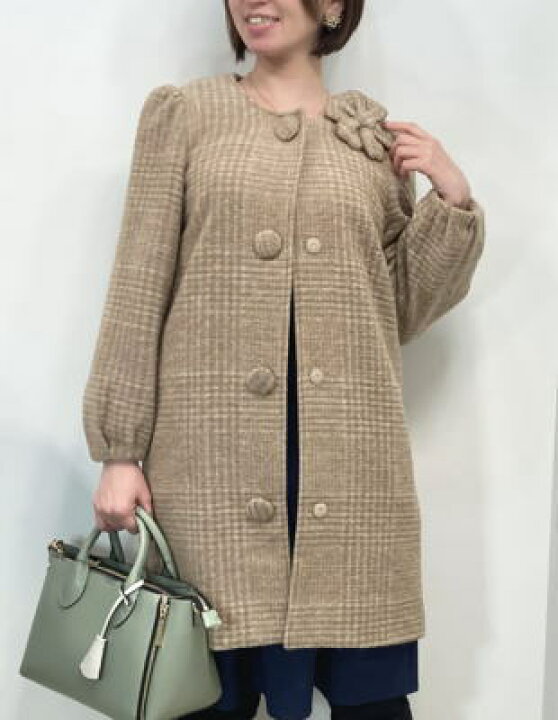 楽天市場】コート レディース 冬 きれいめ ミドル丈 Aライン  