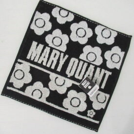 マリークヮント ハンカチ ブランド MARY QUANT ハンドタオル 綿 コットン 抗菌 防臭 レディース 女性 可愛い おしゃれ タオル ハンカチ 花柄 ラメ 母の日 ギフト プレゼント 粗品 お返し お出かけ ミニタオル