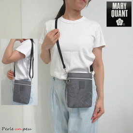 マリークワント ショルダーバック マリークヮント スマホケース スマホショルダー ポーチ スマホポーチ ミニショルダー ポシェット 肩掛け 斜め掛け サコッシュ 2way 刺繍 マリクワ コンパクト ブランド ショルダー おしゃれ かわいい レディース 旅行 ギフト プレゼント