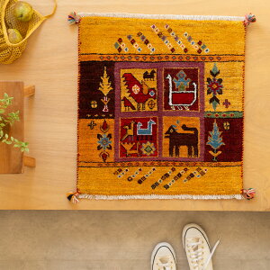 y{CYz62×66cm փ}bgi D VR 킢  O~  ` O E[100% yV Mx Gabbeh [Yotgj